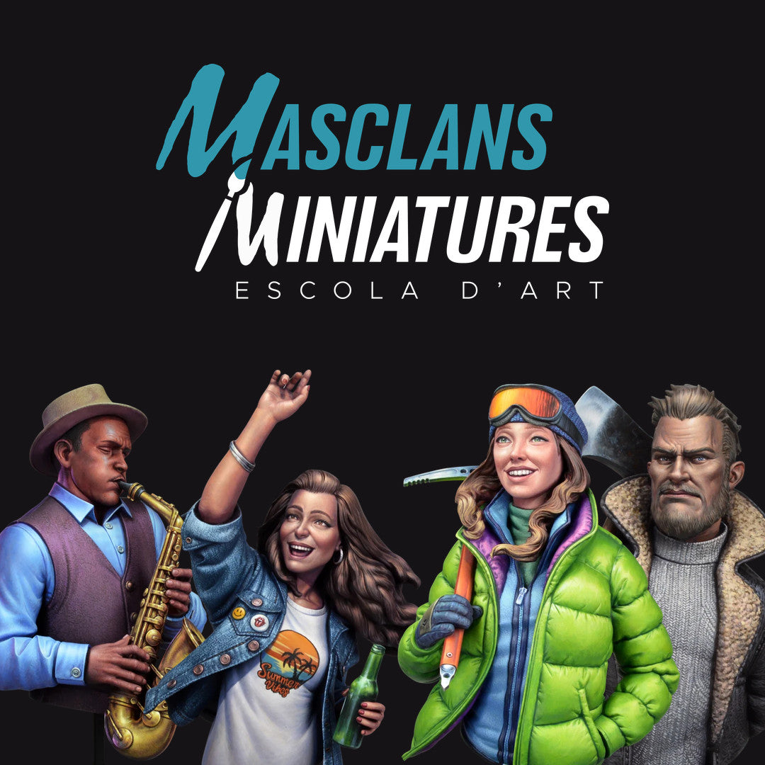 Bustos pintados a mano de Masclans Miniatures